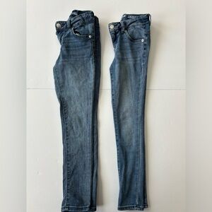 Cat and Jack skinny Jeans girls size 8 bundle